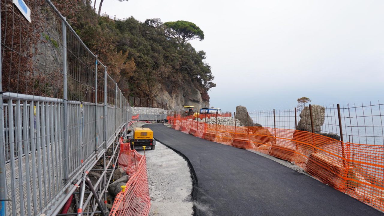 Inagibile la passerella pedonale lungo la SP 227