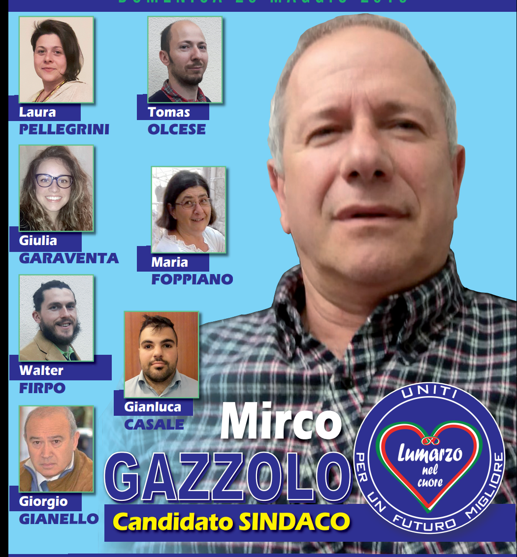 “Lumarzo nel Cuore”: ecco la lista