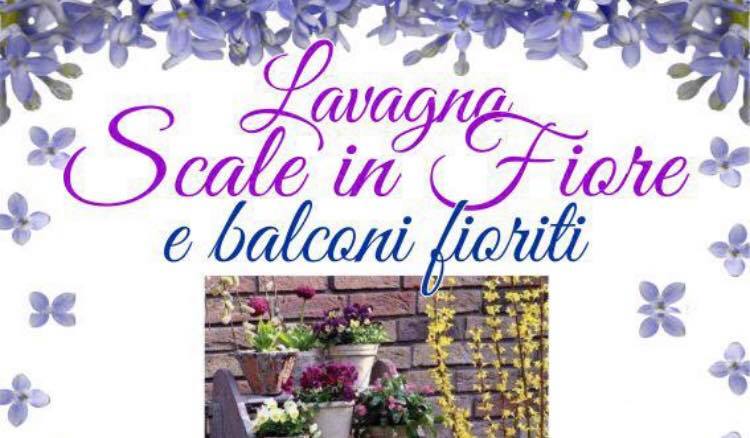 A Lavagna si votano le più belle scale in fiore e balconi fioriti