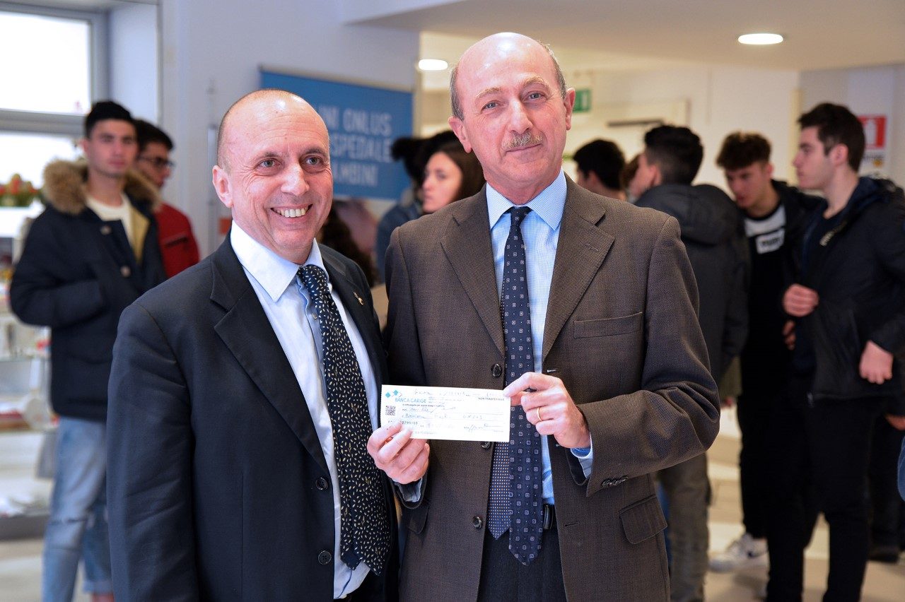 Caboto e Alfana: donati mille euro al Gaslini