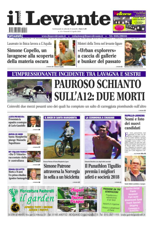 Inchieste, approfondimenti e interviste su Il Nuovo Levante da oggi in edicola