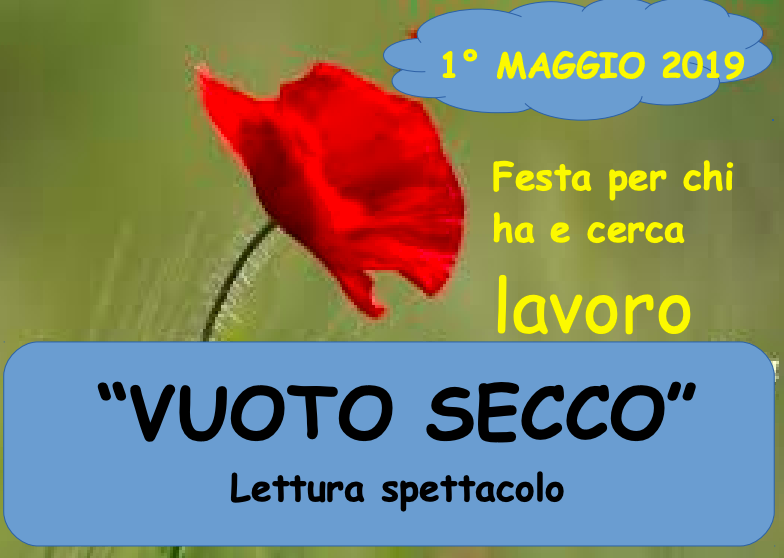 Camogli, domani lettura spettacolo “Vuoto Secco”