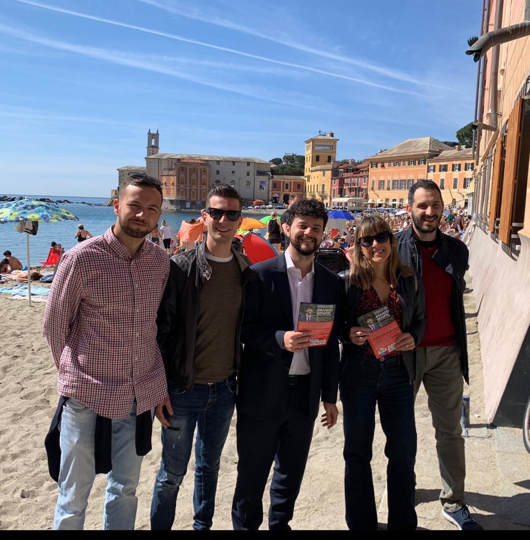 Europee, Brando Benifei nel Tigullio