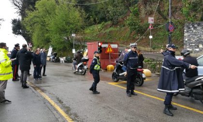 Riapre a senso unico alternato la strada di Portofino