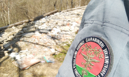 Torriglia:  Carabinieri Forestale identifica autore di abbandono di rifiuti da demolizione