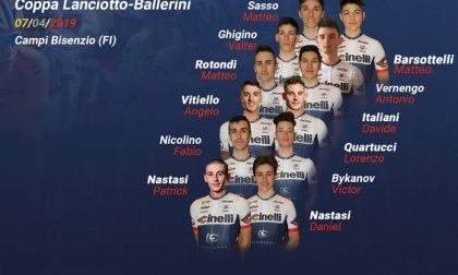 Il team Cinelli domenica alla Coppa Lanciotto Bellerini