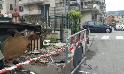 Rocambolesco incidente a Rapallo