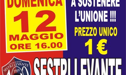 Sestri Levante, domenica allo stadio a 1 euro