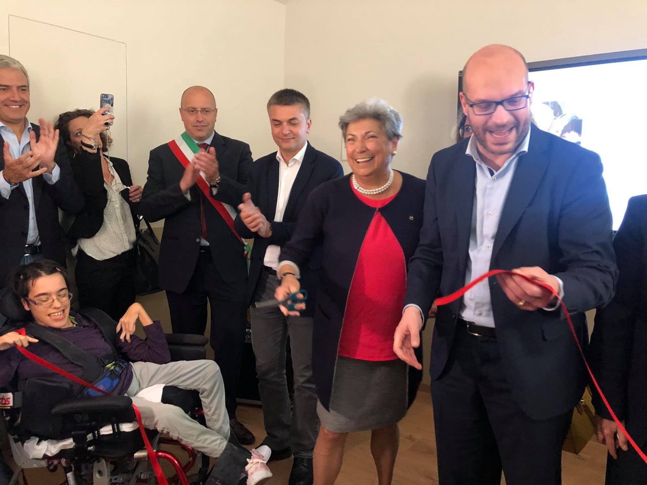 Centro Benedetto Acquarone, inaugurata nuova sala dell’Area della disabilità