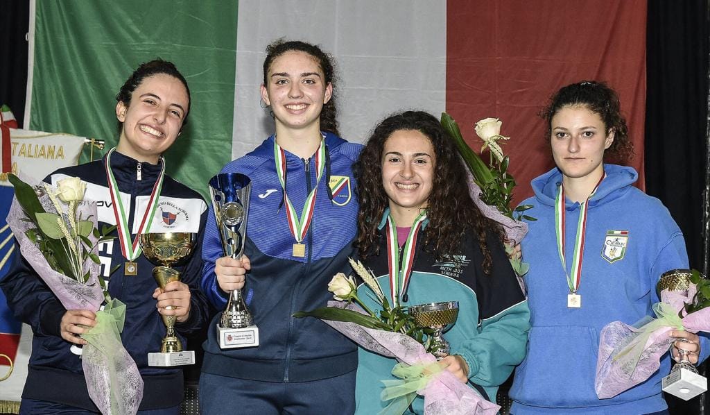 Chiavari Scherma, Alice Cassano terza alla prova di Coppa Italia assoluta nazionale ad Ancona