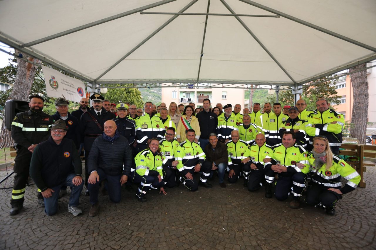 Oggi a Cogorno protagonista la Protezione Civile