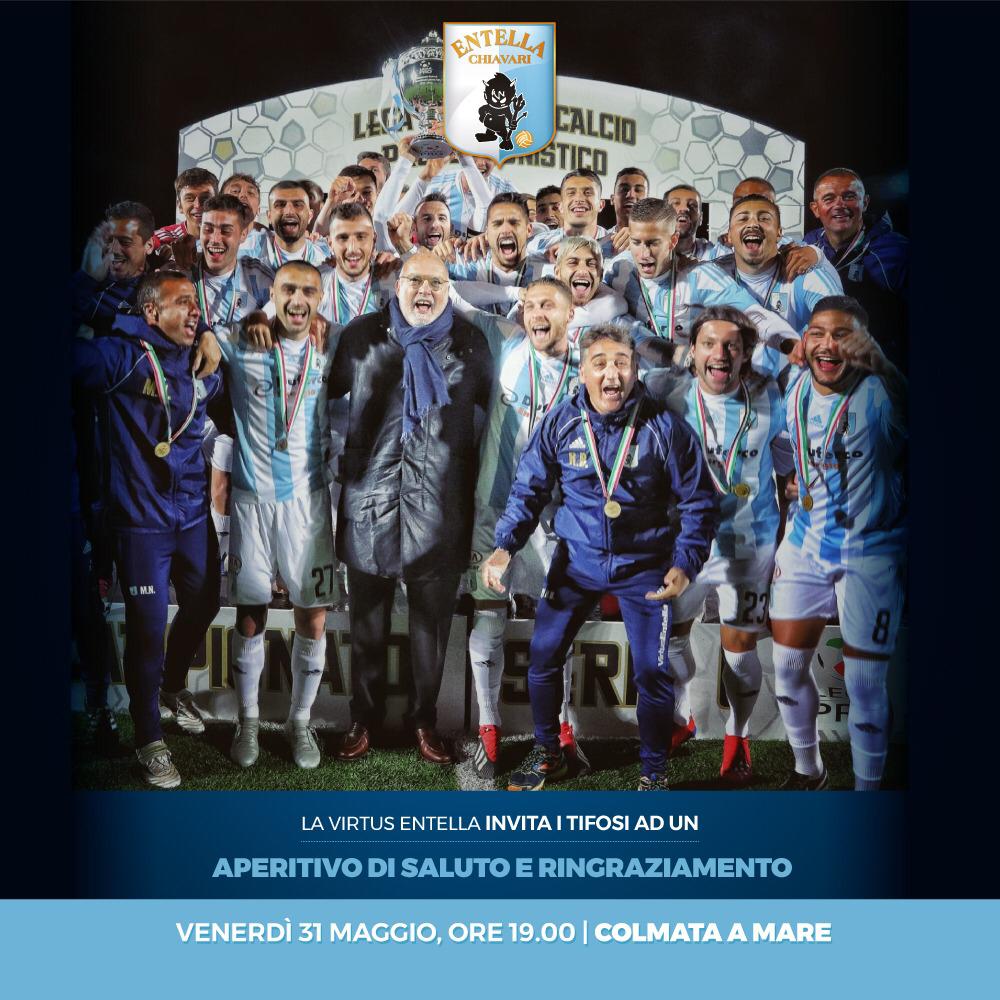 La Virtus Entella incontra i tifosi