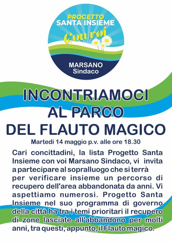 Flauto Magico, recupero del parco, Marsano: «Donadoni se lo ricorda solo in campagna elettorale»