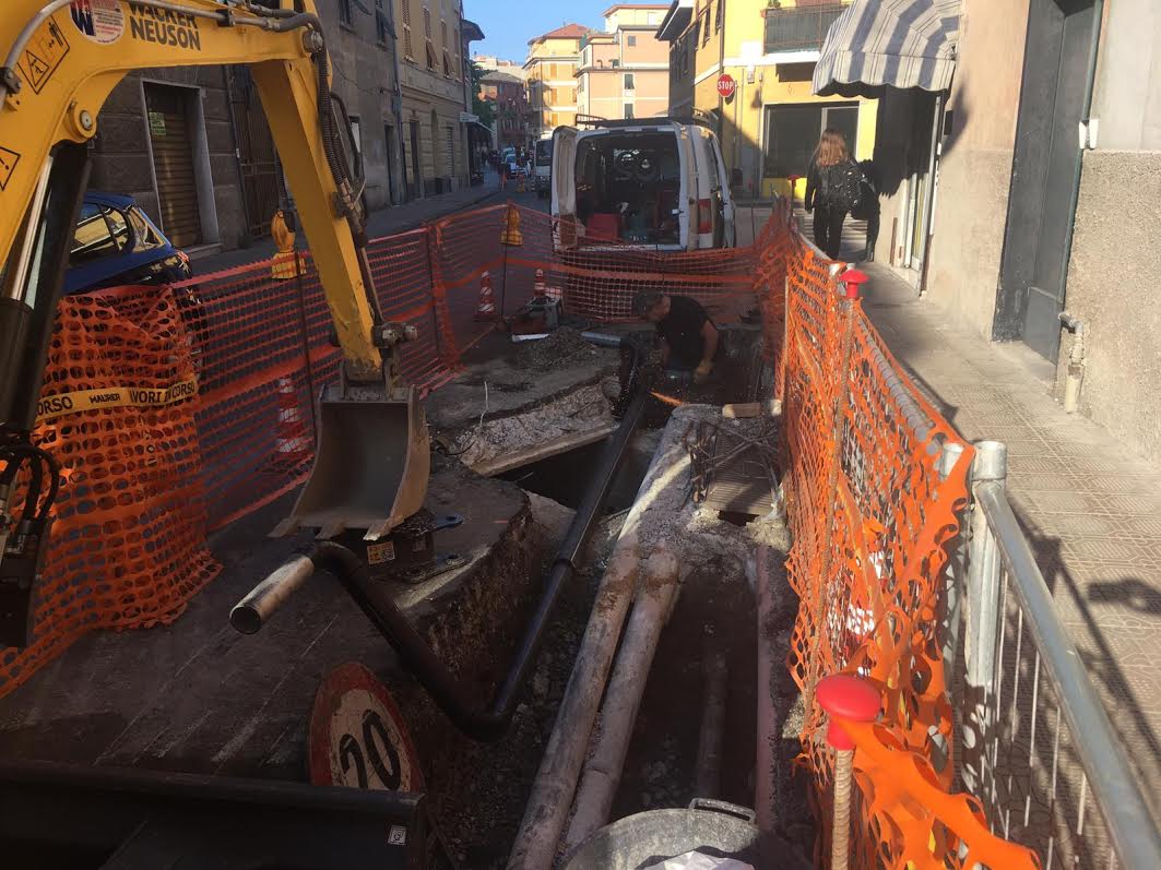Rifacimento canali di scarico, lunedì interruzione idrica a Chiavari