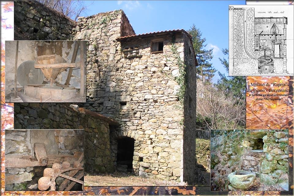 Il presepe al mulino “Ra pria” di Belpiano