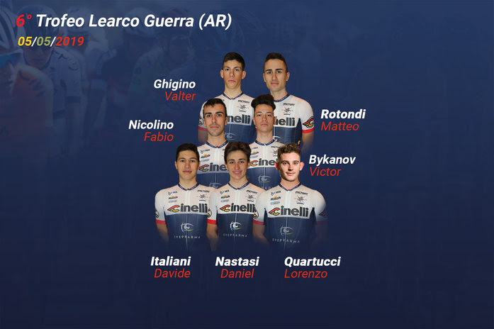 Il team Cinelli domenica in Toscana al 6° Trofeo Learco Guerra
