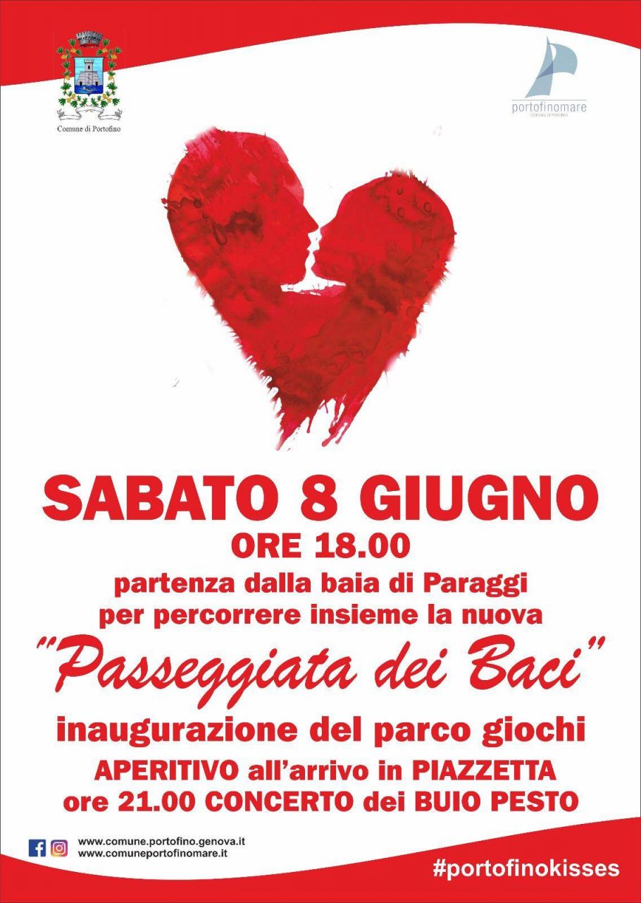 Portofino, riapre la passeggiata dei baci
