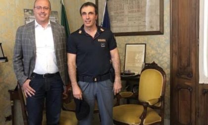 Di Capua incontra Fabbri, il nuovo comandante della Polizia Stradale di Chiavari