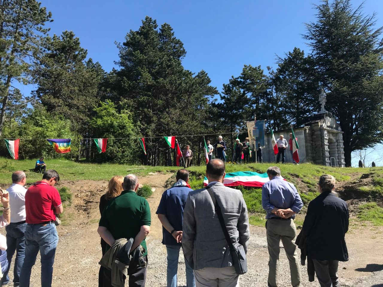Presidio commemorativo al Passo del Biscia