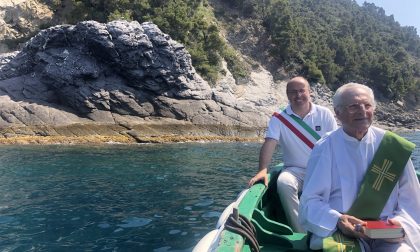 Benedetta la nuova Madonnina sul Gruppo del Sale