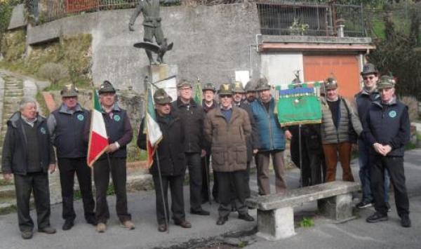 Lumarzo, il Gruppo degli Alpini in festa