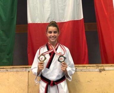 Taekwondo, trionfa all’Austria Open di Vienna la chiavarese Magdalena Greco