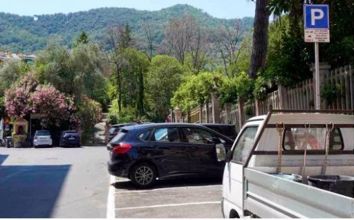 Lavori per la segnaletica a Santa