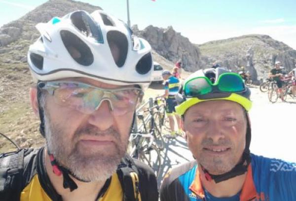 Alla corsa in bici con l’uomo che ha guarito dalla leucemia