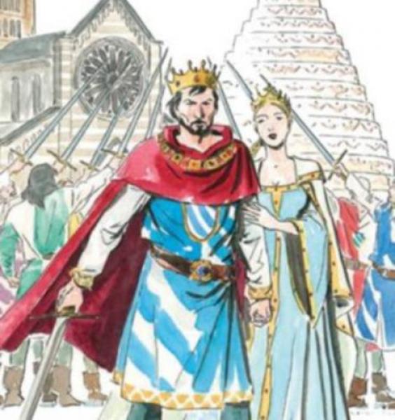 Lavagna, la commedia Opizzo e Bianca
