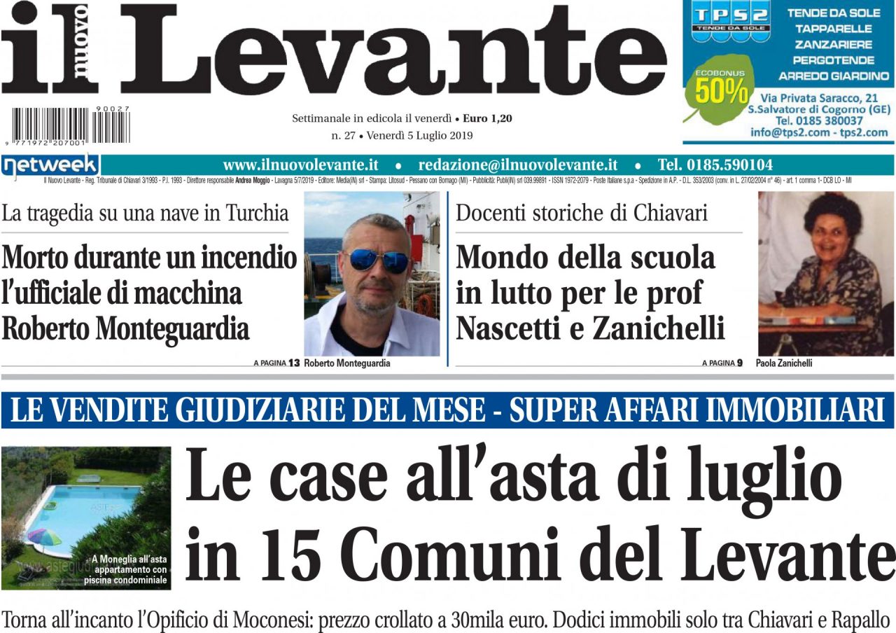 Inchieste, approfondimenti e interviste su Il Nuovo Levante da oggi in edicola
