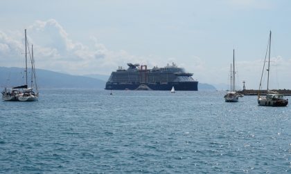 Colosso delle crociere a Santa Margherita, battesimo per il molo