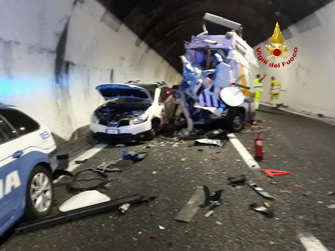 Incidente in A12,  nessuno dei feriti pervenuti al Pronto di Lavagna  è in pericolo di vita