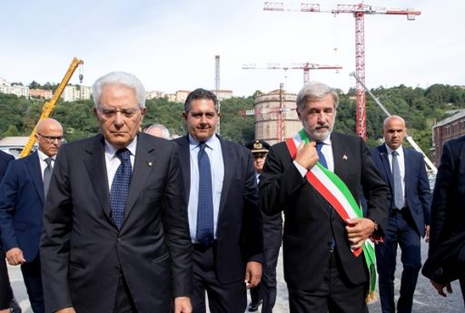 Ponte Morandi, a Genova commemorazione e proteste