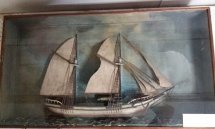 Santa Margherita, donato al Comune il modellino di una goletta