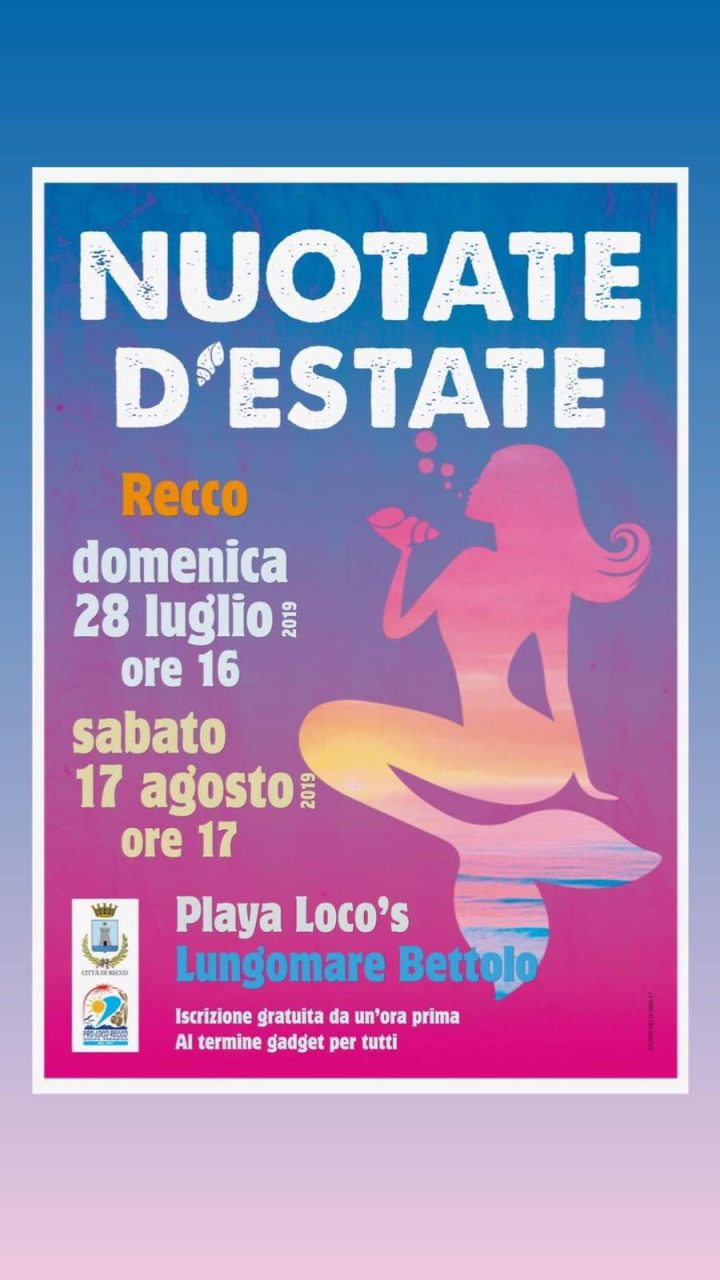 Torna il 17 agosto a Recco la tradizionale nuotata d’estate