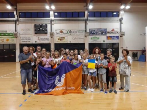 Csi Chiavari, una giornata di sport per i ragazzi ucraini