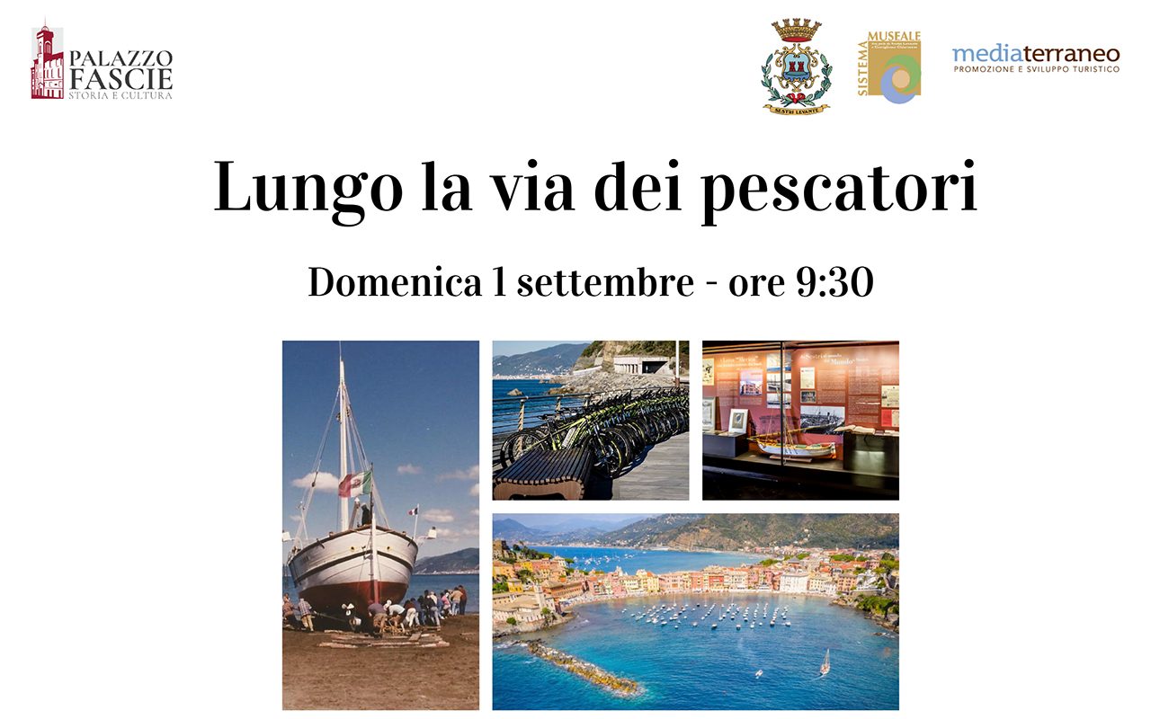 Sestri, pedalata guidata lungo la via dei pescatori