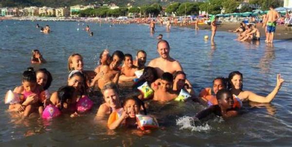 A Sestri i ragazzi disabili provenienti dall’Africa