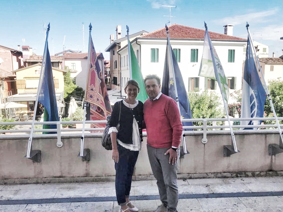 Gemellaggio Lavagna-Caorle nel segno dei tre vessilli