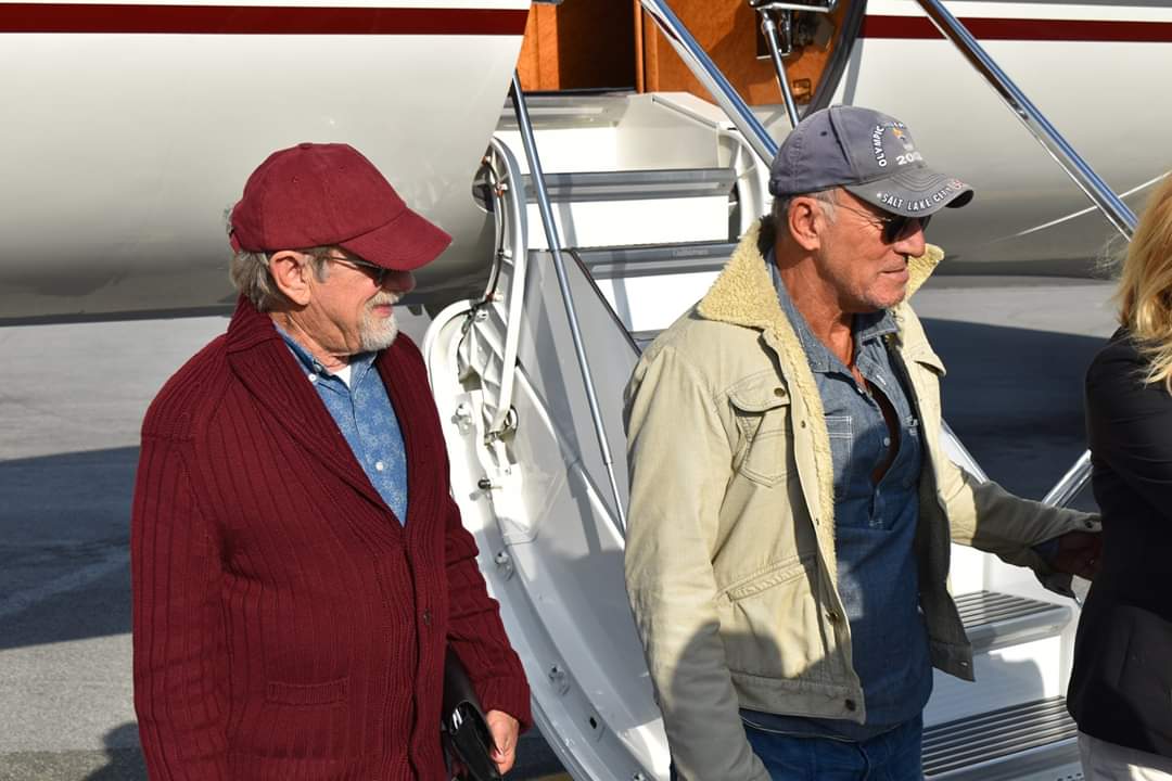 Steven Spielberg e Bruce Springsteen avvistati a Genova