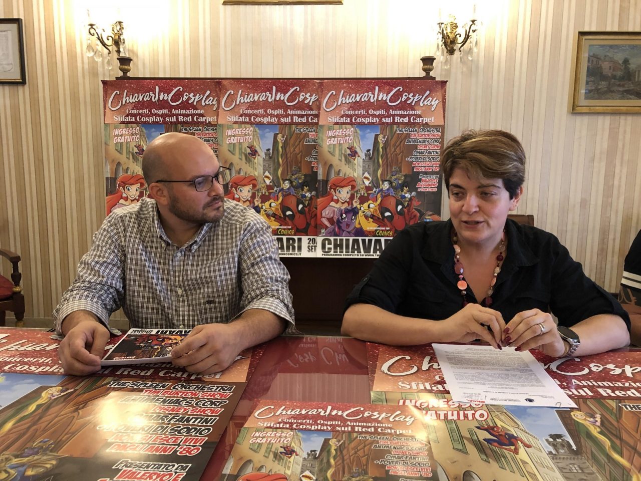 Chiavari apre le porte a cosplayers, anime e manga