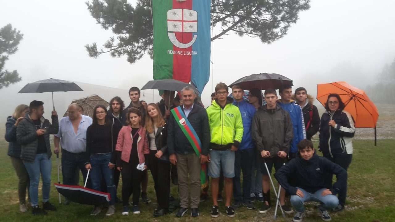La delegazione ligure degli studenti alle Foibe
