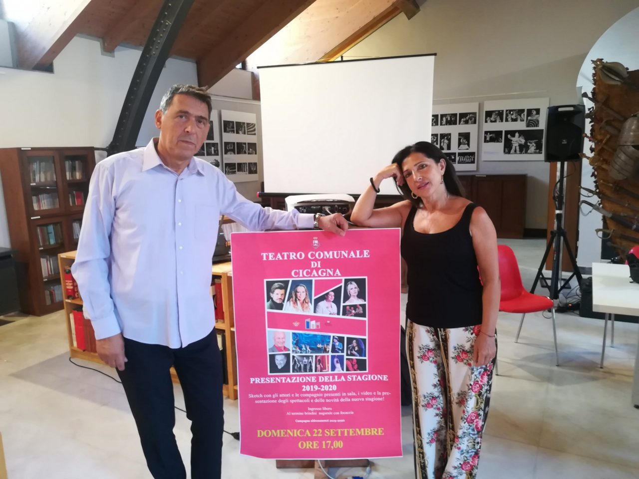 Teatro di Cicagna il 5 ottobre scatta la stagione 2019/2020