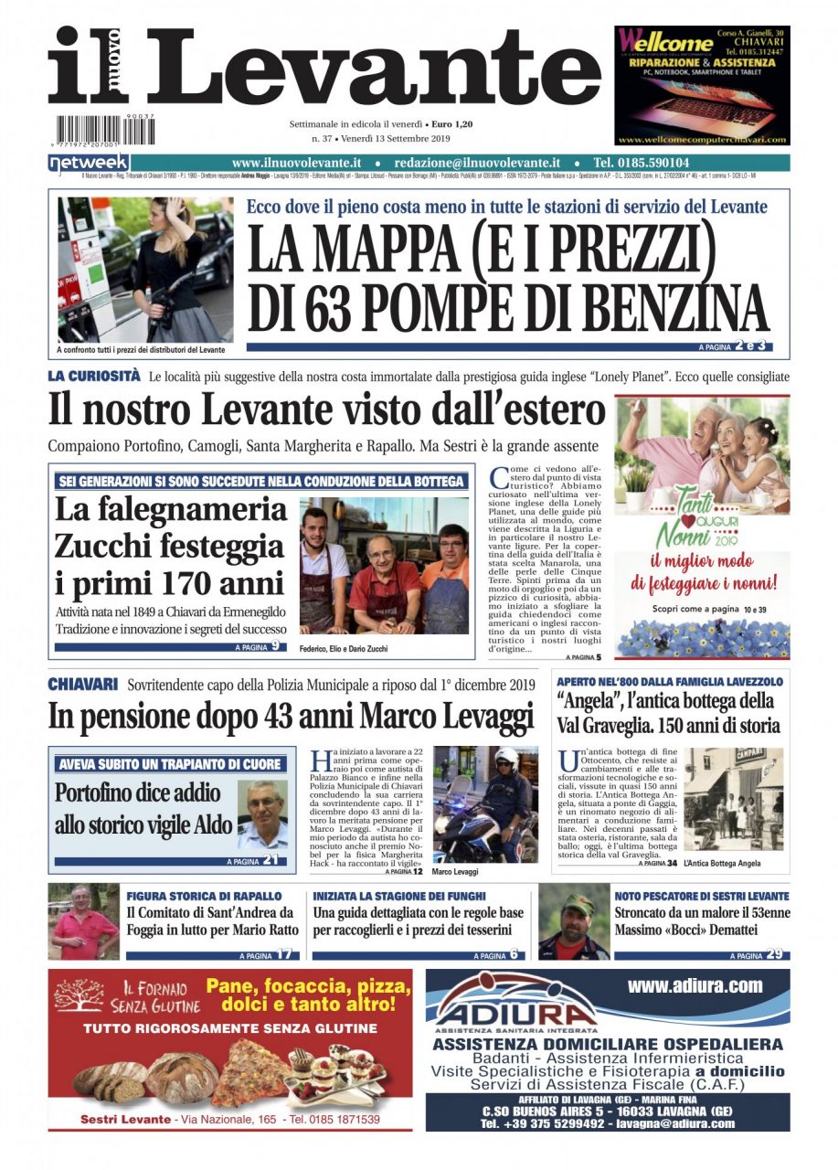 Inchieste, approfondimenti e interviste su Il Nuovo Levante da oggi in edicola