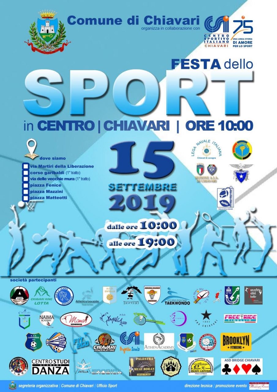 Chiavari, un fine settimana nel segno dello sport