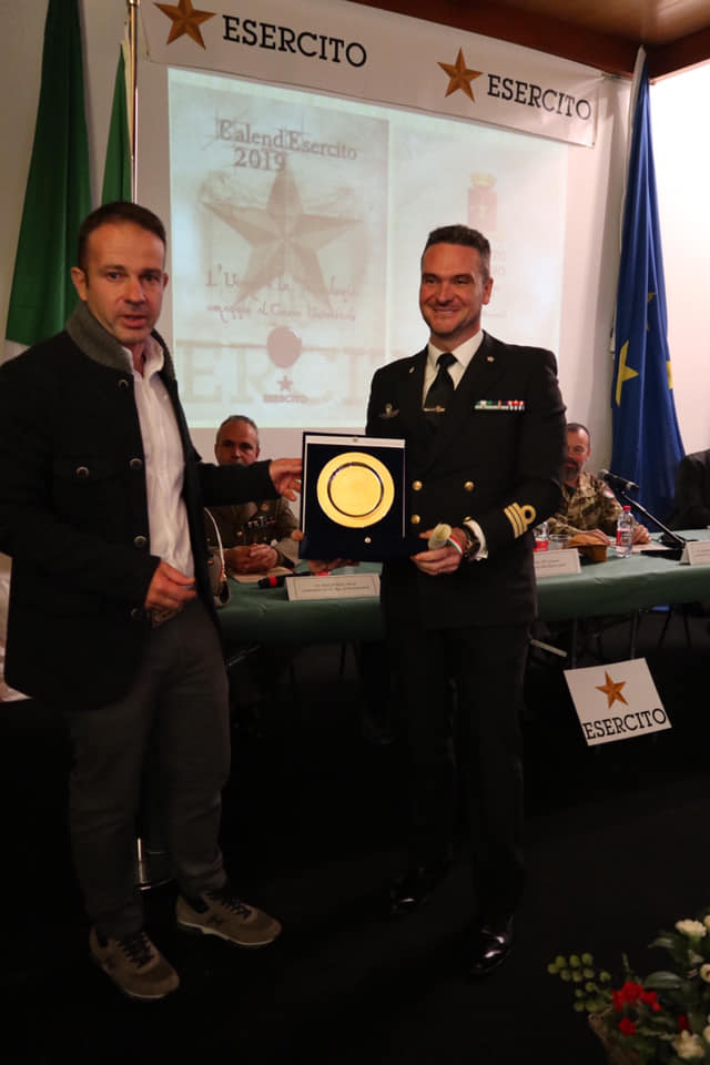 Portofino ringrazia il comandante Piras