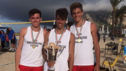 I ragazzi del Marconi-Delpino ai mondiali di beach volley
