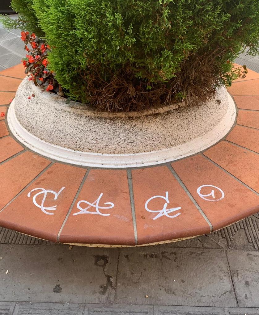 Santa Margherita, presi gli autori dei graffiti: rischiano il carcere