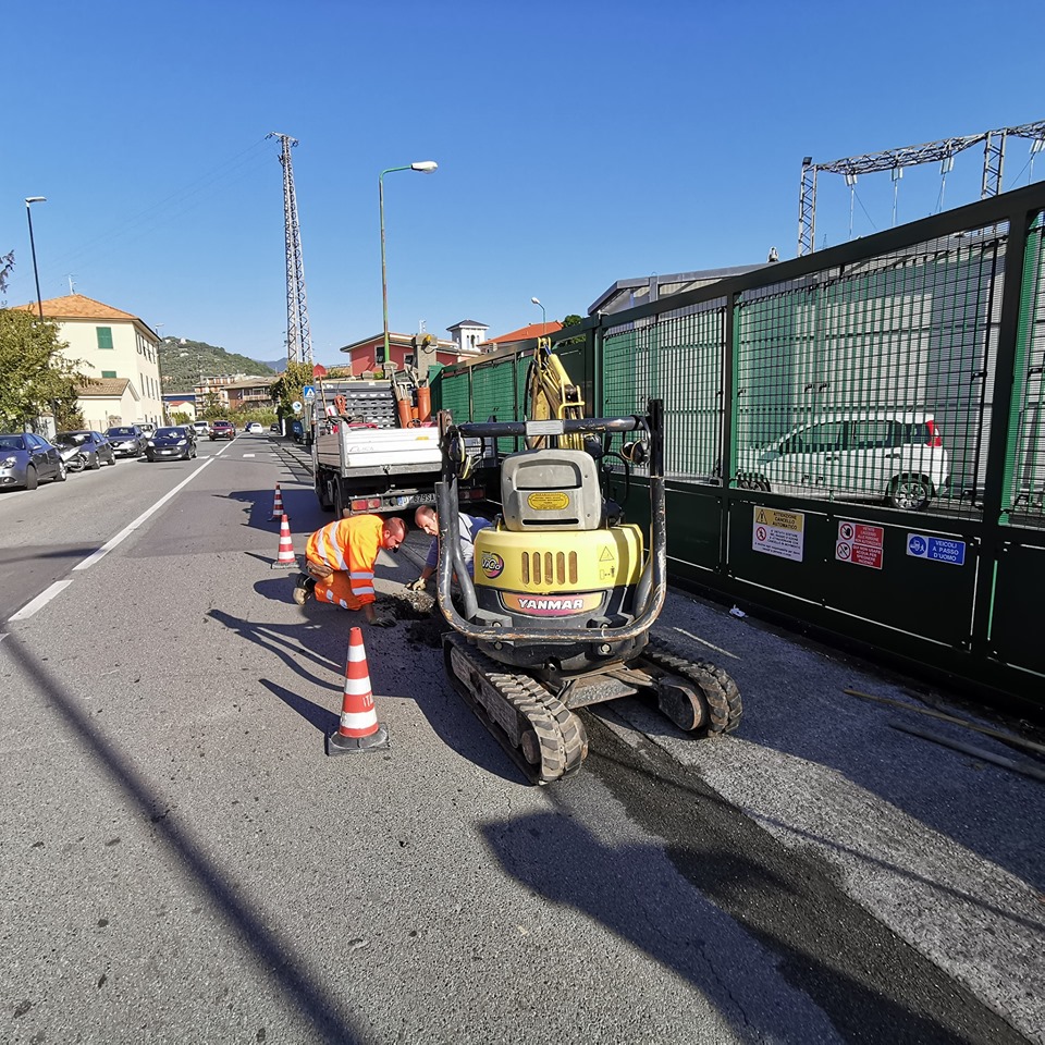 Lavagna, guasto alla rete idrica