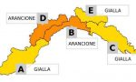 Nel Levante allerta gialla fino alle 24 di oggi